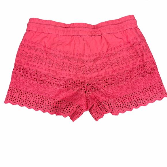 LOFT Eyelet Lace Drawstring Shorts Size Small - Picture 6 of 8